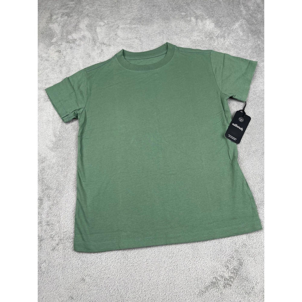 NEW‎ Allbirds 100% Organic Cotton Tee Crew Neck Short Sleeve Casual Top XS